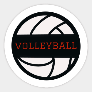 Volleyball Sticker